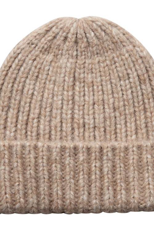 Co'couture Hailey Beanie in Taupe