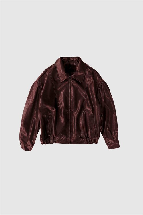 WITHBLACK Bordeauxkleurige jas