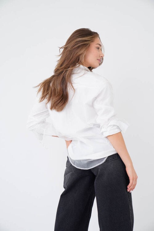 EST'SEVEN Blouse in het wit