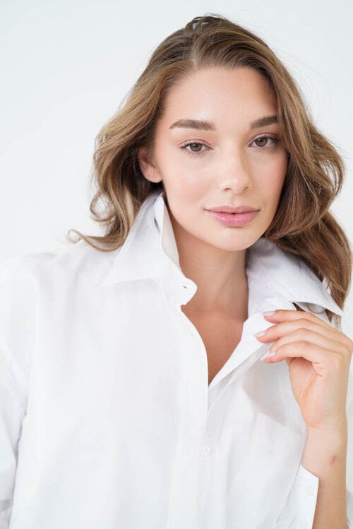 EST'SEVEN Blouse in het wit