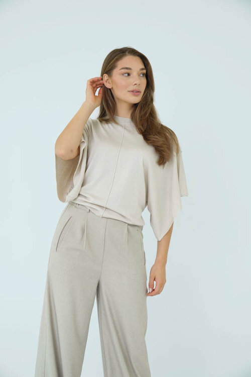 EST'SEVEN Crèmekleurige trui