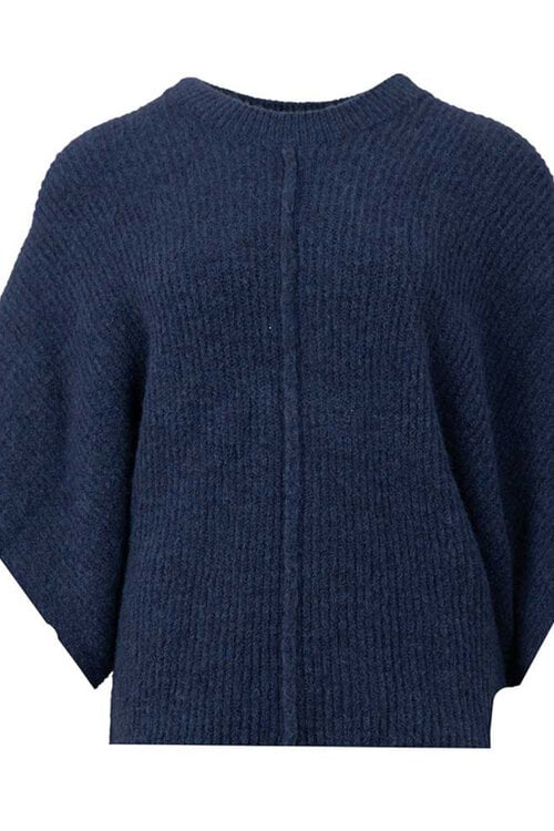 EST'SEVEN Donkerblauwe Sweater