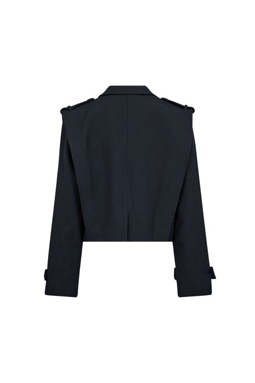Co'couture Kort jasje in diepblauw van Marin