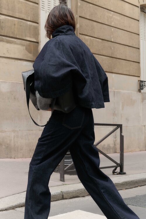 Club L'avenir Kort Blauw Jasje