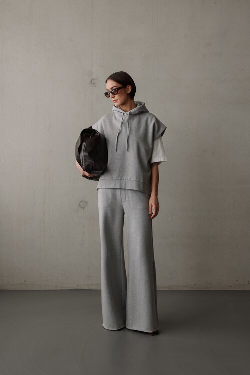 Club L'avenir Grijze Melee Broek