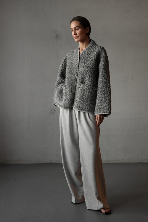 Club L'avenir Lichtgrijze Melee Broek