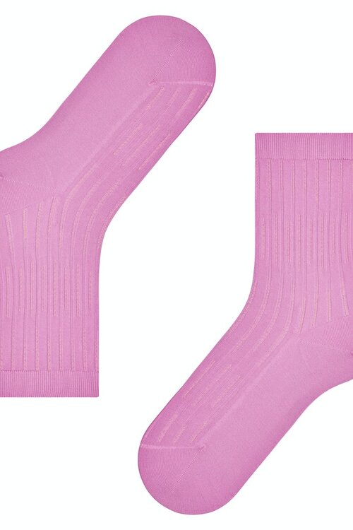 Falke Roze Rib sokken