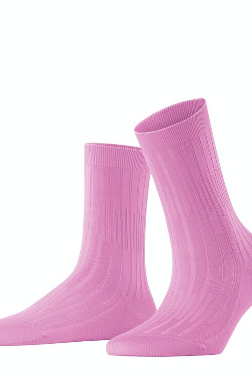 Falke Roze Rib sokken