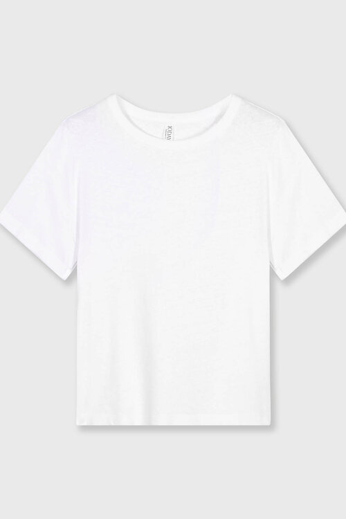 10Days Witte THE PETITE TEE LINEN