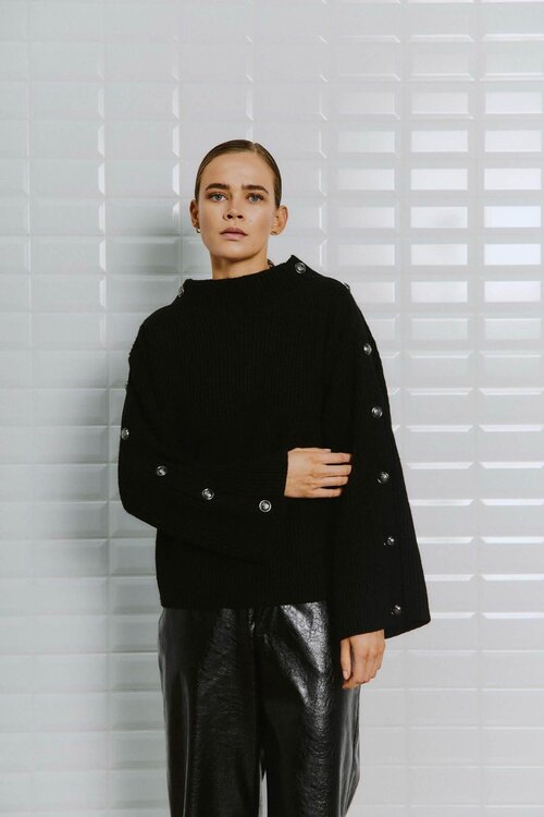 WITHBLACK Zwarte Trui