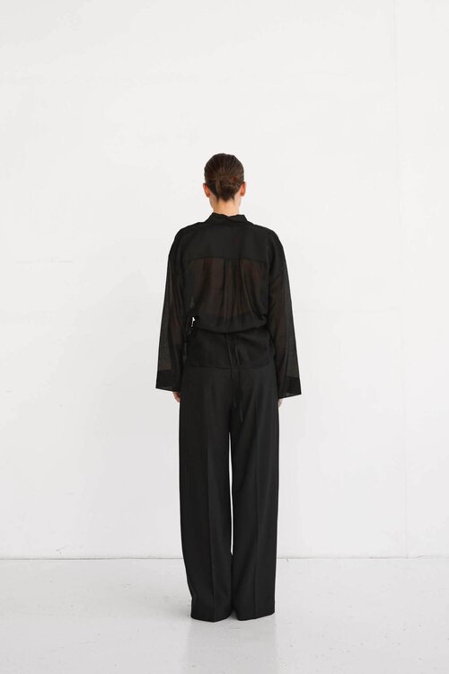 Club L'avenir Zwarte Pantalon