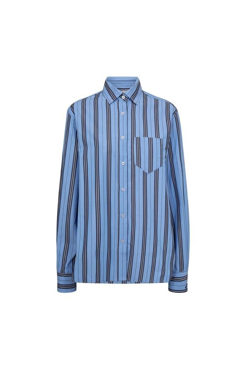 Haute L'Amitie Blouse in Blauw