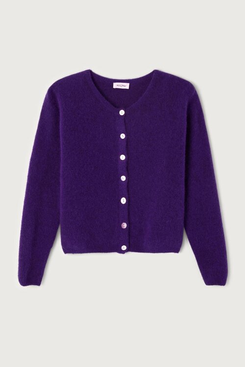 American Vintage Aubergine Kleurig Vest