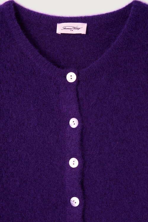 American Vintage Aubergine Kleurig Vest