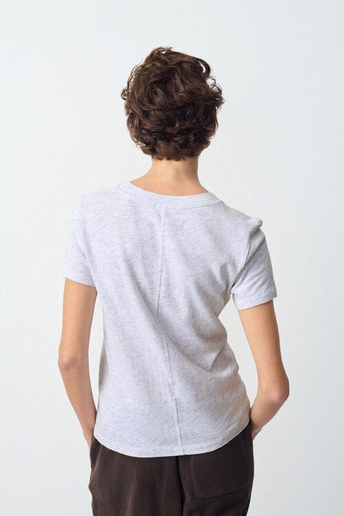 American Vintage T-shirt in grijs