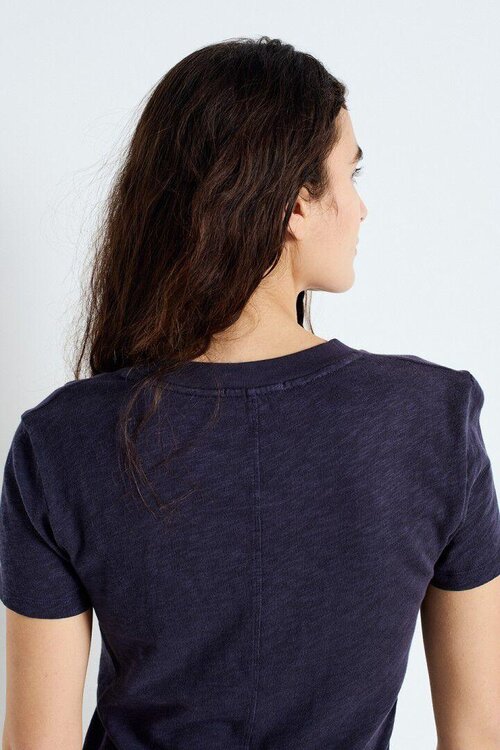 American Vintage Marineblauw T-shirt