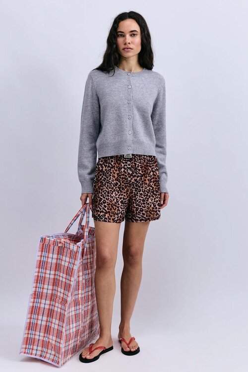 Love Stories Korte broek met luipaardprint