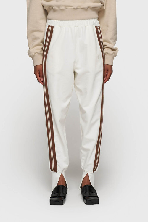 10Days Ecru jogger met balletstijl tape