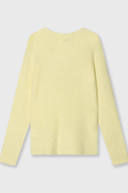 10Days zachte gebreide trui in pastelgeel