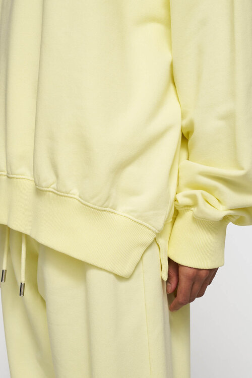 10Days Pastelgele oversized trui met logo