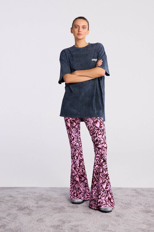 Stieglitz Chaline Flared Legging in Roze