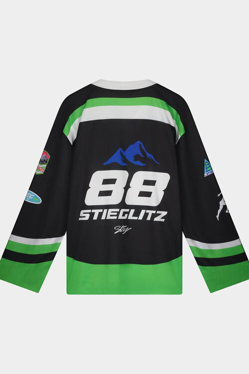 Stieglitz Zwarte Alando Wide Skate Longsleeve