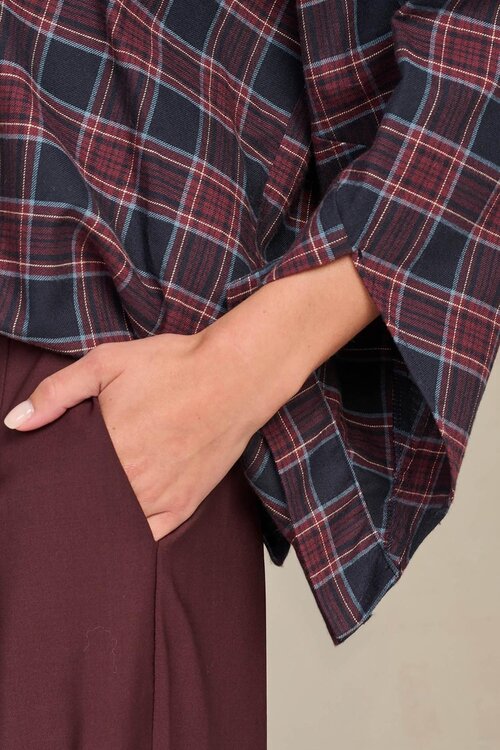 March23 Marineblauwe Blouse