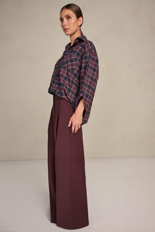 March23 Marineblauwe Blouse