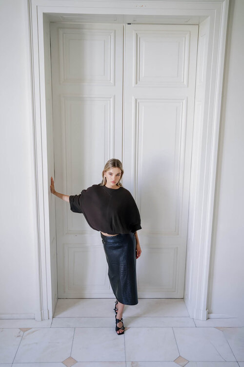 March23 Bruine Sweater