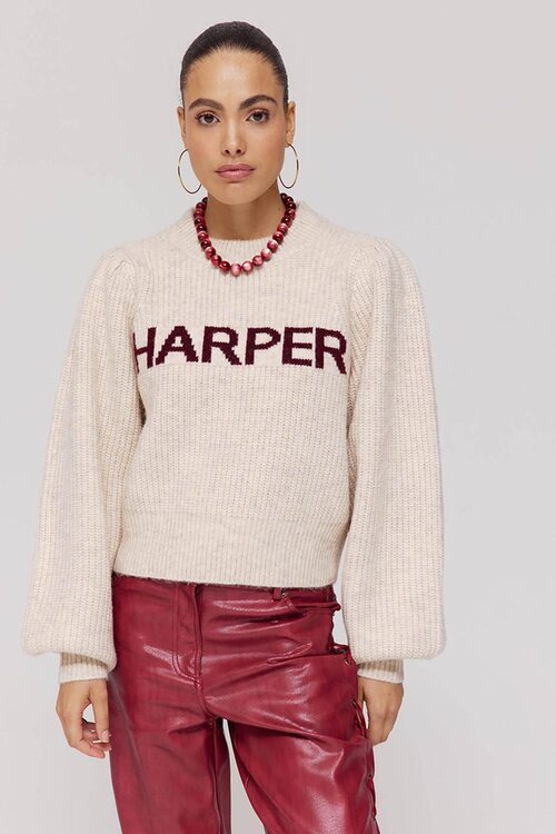 Harper & Yve Lysanne JU Trui in Ecru