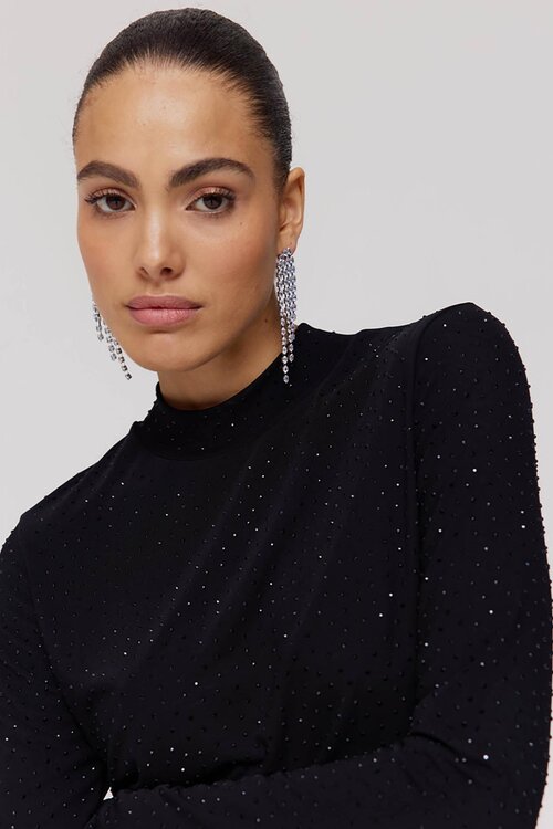 Harper & Yve Olivia-E oorbel in zilver