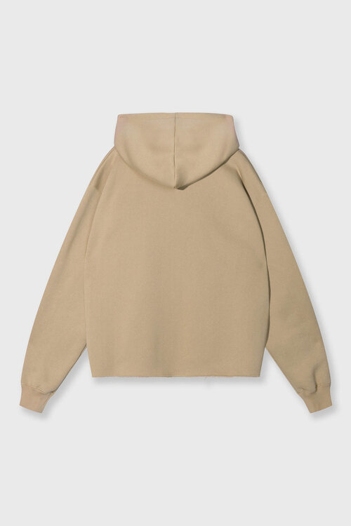 10Days lichte aarde statement logo hoodie