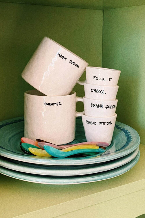 Anna & Nina Wit Fuck It Espresso Cup