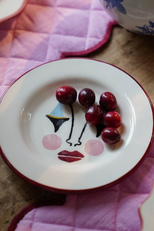 Anna & Nina Wit Pierrot Dessertbord