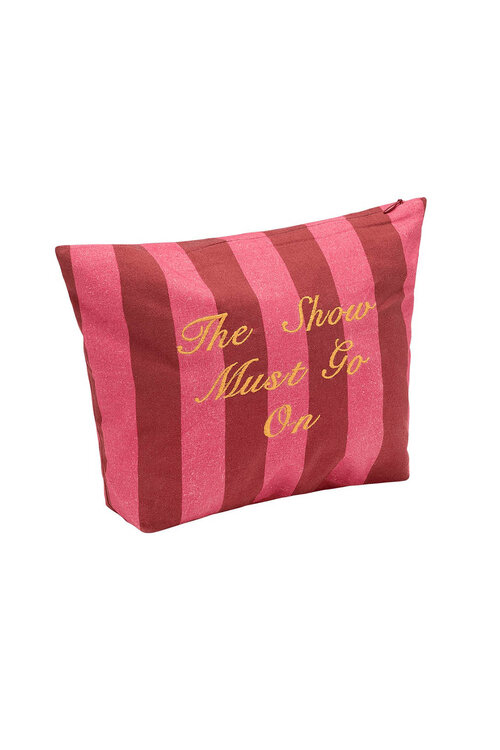 Anna & Nina The Show Must Go On Make-UpBag in een levendige kleur