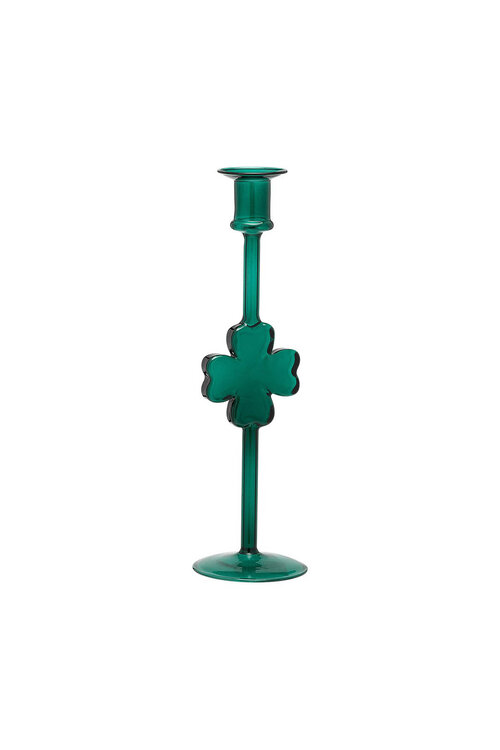 Anna & Nina Shamrock Groene Kandelaar
