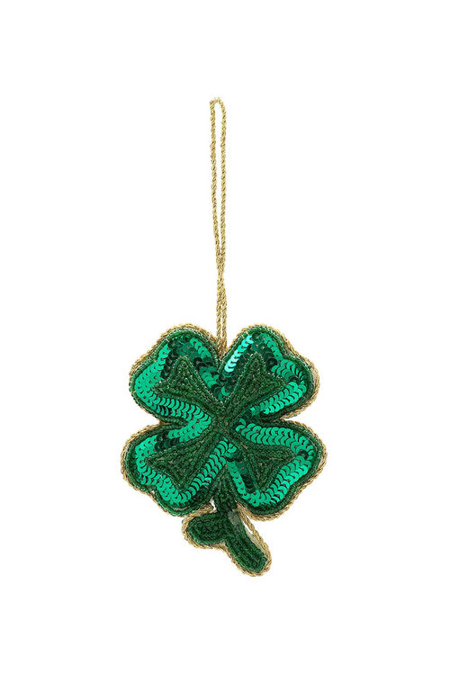 Anna & Nina Shamrock Kerst Ornament