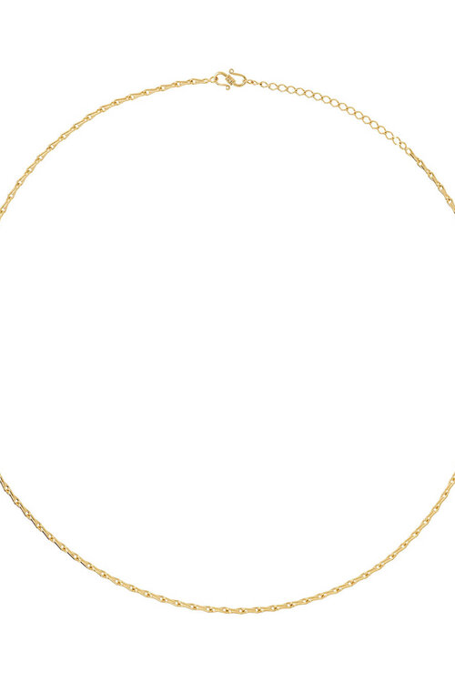 Anna & Nina Radiant Plain Gouden Ketting
