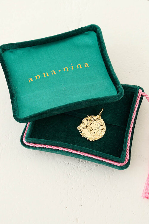 Anna & Nina Gouden Geluksbedel