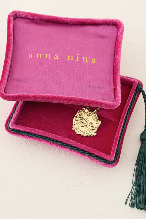 Anna & Nina Gouden Herinneringsbedel Birth Charm