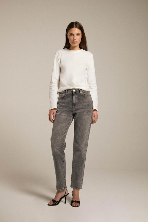 Homage to Denim Scotti Jeans in Washed Grey