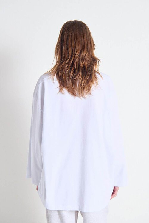 American Vintage Wit T-shirt