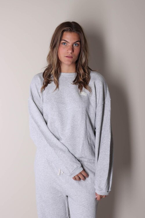 American Vintage Grijze trui