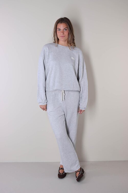 American Vintage Grijze Joggingbroek