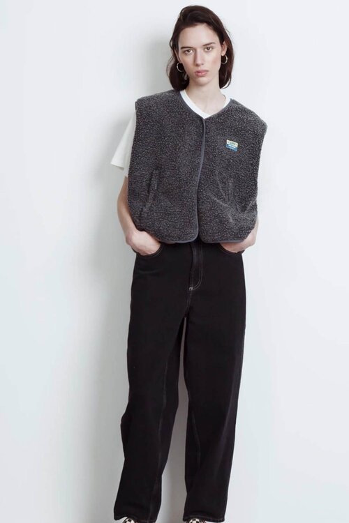 American Vintage Zwarte Pantalon