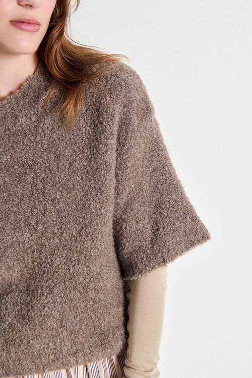 American Vintage Trui in Taupe