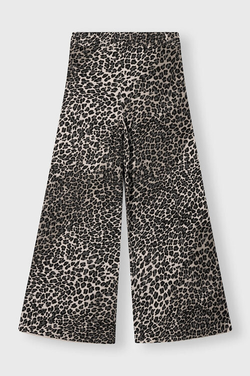 10Days Luipaardprint wijde pijp jogger in luipaardmotief