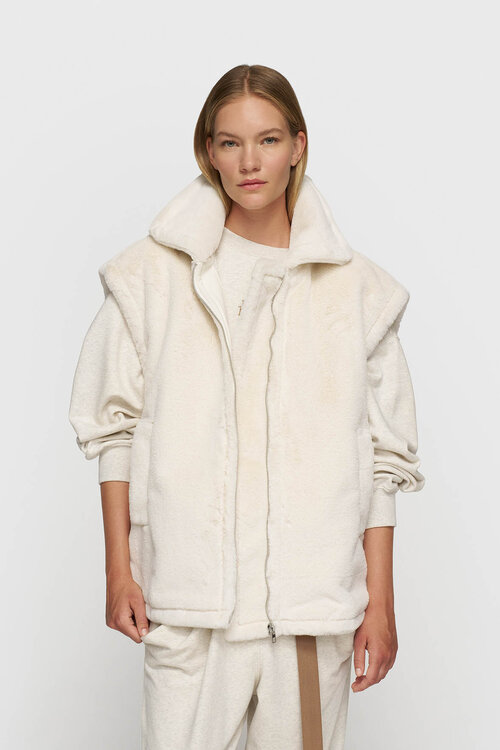 10Days Off White statement lammy bodywarmer