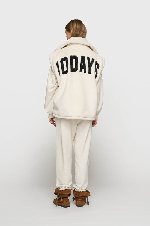 10Days Off White statement lammy bodywarmer