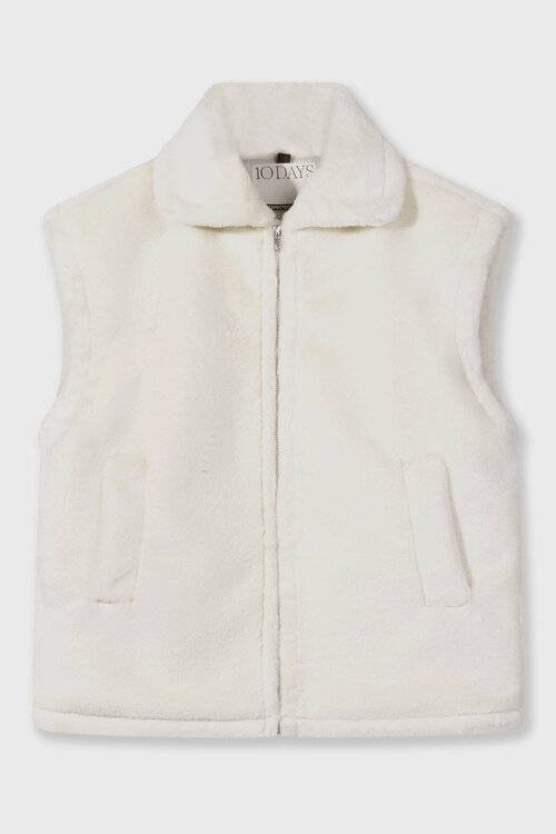10Days Off White statement lammy bodywarmer